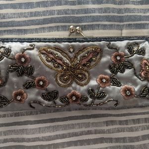 Beaded Clutch Bag